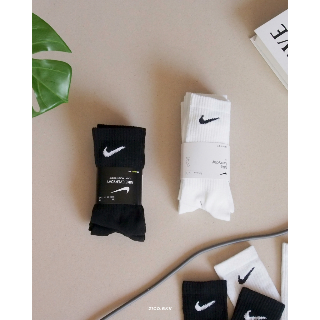 ภาพหน้าปกสินค้าถุงเท้า Nike LOGO Cushioned (SX7664, SX7676, SX4700)