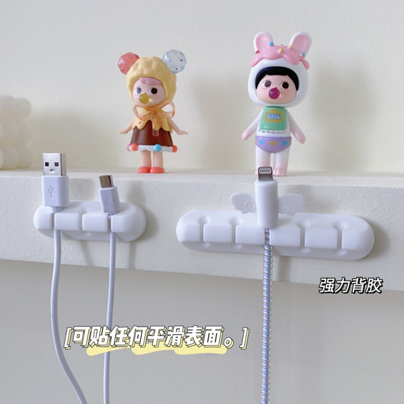 พร้อมส่ง-data-cable-stick-ตัวเกาะสายชาร์จ-ที่เก็บสายชา์รจ-ที่ห้อยสายชาร์จ