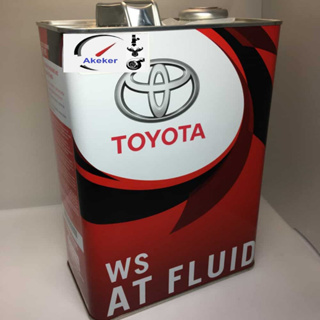 Toyota ATF WS Auto Transmission oil (4L) TOYOTA VIOS ALTIS CAMRY ALPHARD INNOVA PRIUS HILUX FORTUNER 08886-02305