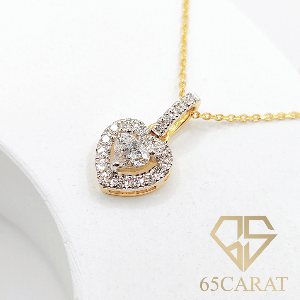 65carat-จี้เพชรหัวใจ-0-33กะรัต-เพชรเบลเยี่ยมคัท-ตรงกลางเพชรแฟนซีหัวใจ