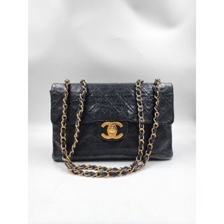 chanel vintage Maxi Biglogo bag