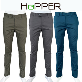 ภาพหน้าปกสินค้ากางเกงสแล็ค Hopper Progress ผ้ายืดหนาเดฟ ที่เกี่ยวข้อง
