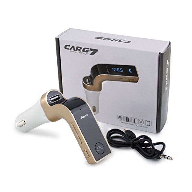 car-g7-อุปกรณ์รับสัญญาณบลูทูธในรถยนต์-bluetooth-car-charger