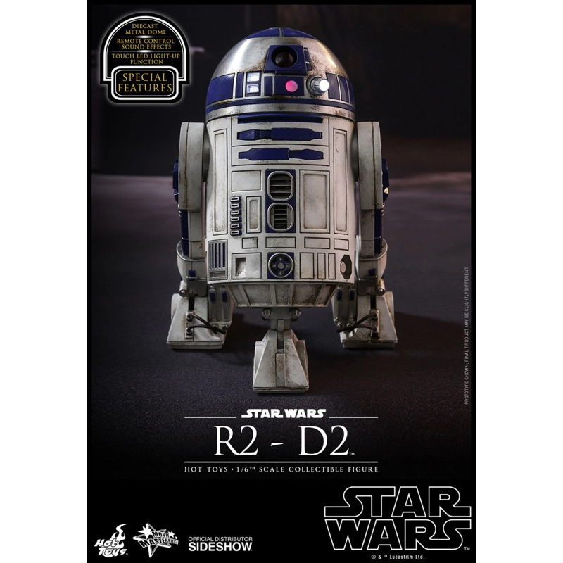 hot-toys-mms408-star-wars-the-force-awakens-r2-d2-มือสอง