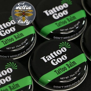 TATTOO GOO ผลิตภัณฑ์ดูแลรอยสัก USA 🇺🇸 แผลแห้งเร็ว สี สวยงาม tattoo ไม่มีส่วนผสมของวาสลีน ส่วนผสมจากธรรมชาติ 100%