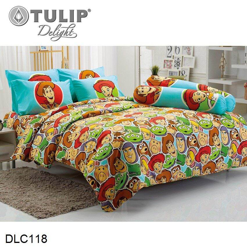 ผ้า-ปูที่นอน-tulip-delight