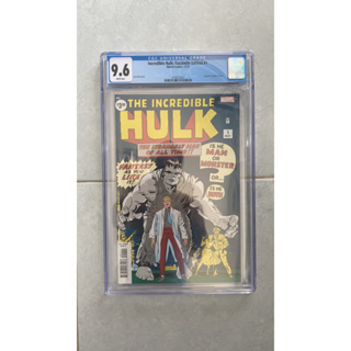 Hulk #1 - CGC 9.6 - Facsimile Edition - 2019 - MARVEL Comic Book ฮัลค์ ไอรอนแมน หนังสือการ์ตูนภาษาอังกฤษ มาร์เวล เล่ม