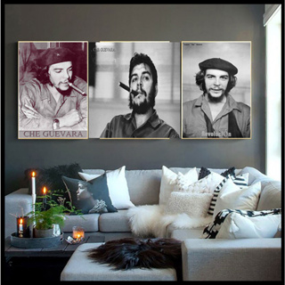 โปสเตอร์ เช เกบารา Che Guevara (3แบบ) นัก ปฏิวัติ อาร์เจนตินา รูป ภาพ ติดผนัง สวยๆ poster 34.5x23.5"(88x60ซม.โดยประมาณ)