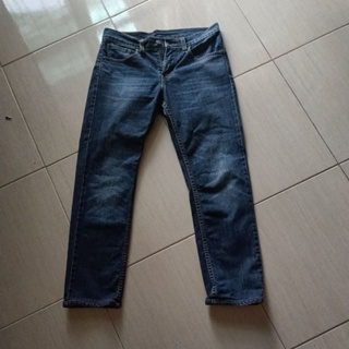 กางเกงยีนส์มือสอง ของแท้ ลีวายส์ 511  blue jeans levis LEVIS  เอว 29 นิ้ว