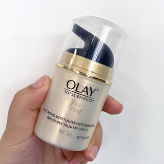 พร้อมส่ง Olay โอเลย์ โททัล เอฟเฟ็คส์ 7 อิน 1 เจนเทิล เอสพีเอฟ15 50 กรัม