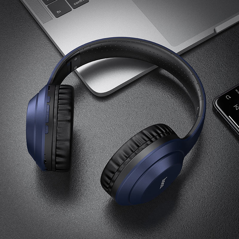 หูฟังบลูทูธ-หูฟังไร้สายแบบครอบหู-เบสหนัก-hoco-headphones-w30-fun-move-wireless-wired