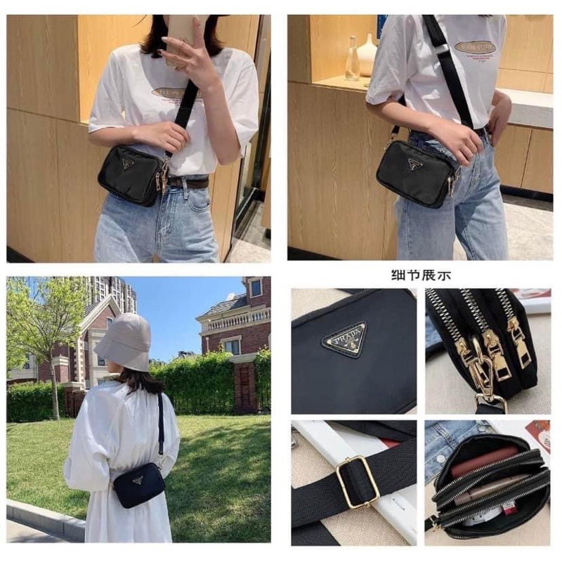 dont-miss-กระเป๋าสะพาย-rada-3-ช่องซิป-สะพายไหล่-crossbody