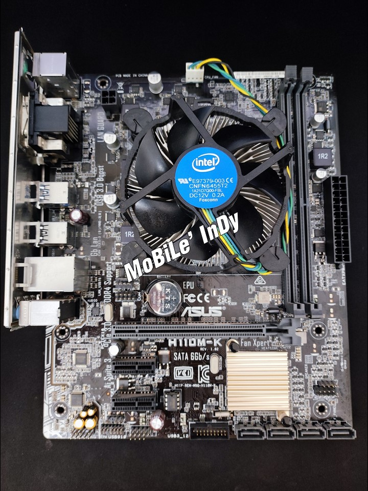 Mainboard Asus H110MK + CPU Intel Core i56400 2.70 GHz Up to 3.30 GHz