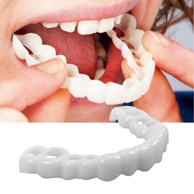 ฟันปลอม-ซิลิโคนของเล่น-ฟันปลอมทันตกรรมวีเนียร์ฟัน-ฟันปลอมของแท้-dentadura-postiza-completaจัดฟันขาวจัดฟัน-ฟันปลอมแบบครอบ