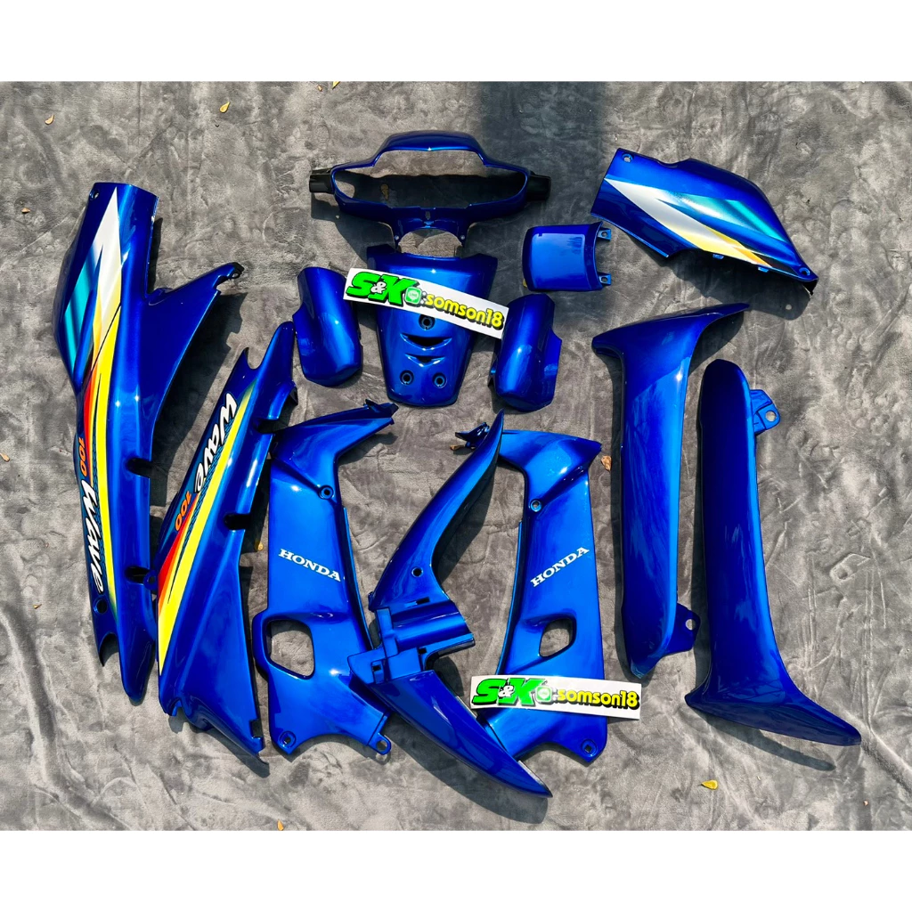 ชุดสีเวฟ100ตัวเก่ารุ่นแรกสำหรับ Wave 100 และ Wave Touring