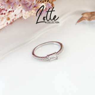 แหวนแฟชั่น เกาหลี แหวนเพชรCZ แหวนคู่รัก แบบน่ารัก พร้อมส่ง