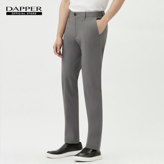 DAPPER กางเกงชิโน Basic Chino Slim-Fit Pants สีเทา (TC9A1/615SP)