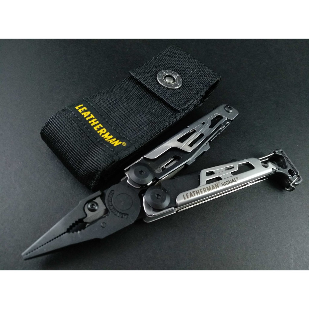 leatherman-signal-nylon-sheath-black-amp-silver-ดำ-เงิน-832626-19-tool