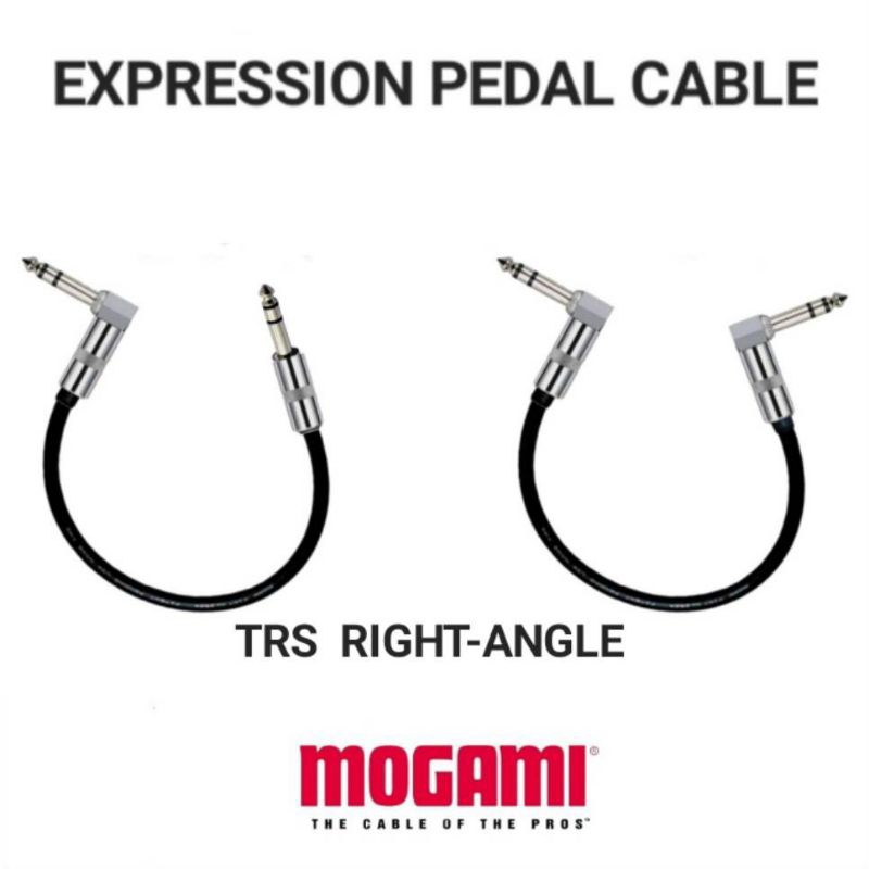 EXPRESSION PEDAL CABLE รุ่น TRS RIGHTANGLE ใช้สาย MOGAMI 2582 เลือกแบบ