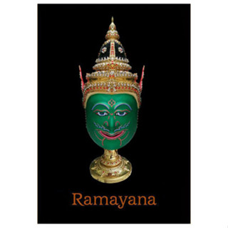 หัวโขน รามเกียรติ์ Ramayana Ban Ruk Vishvakarman Head Statue (พระวิษณุกรรม) (1/1 Wearable)