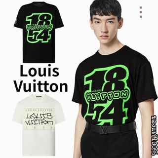 Louis Vuitton / เสื้อยืดลายนูน LV / ของแท้ 100%