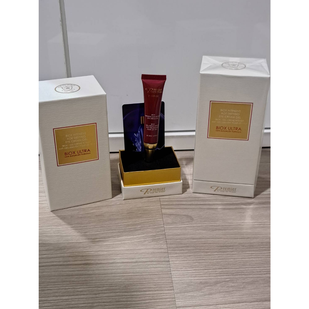 Premier Dead Sea l BIOX ULTRA Intensive Age Defying Eye Cream Gel 15 ml. ครีมบำรุงรอบดวงตา