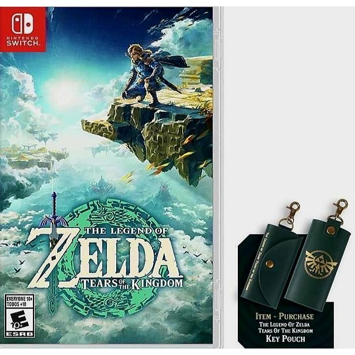 ภาพหน้าปกสินค้าNinendo Switch The Legend of Zelda: Tears of the Kingdom US Asia (ทักแชทรับโค้ดส่วนลด) จากร้าน pijanggame บน Shopee