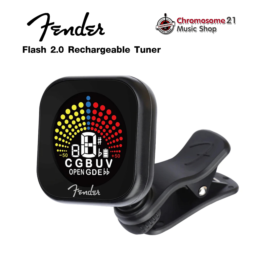 เครื่องตั้งสาย-fender-flash-2-0-rechargeable-tuner