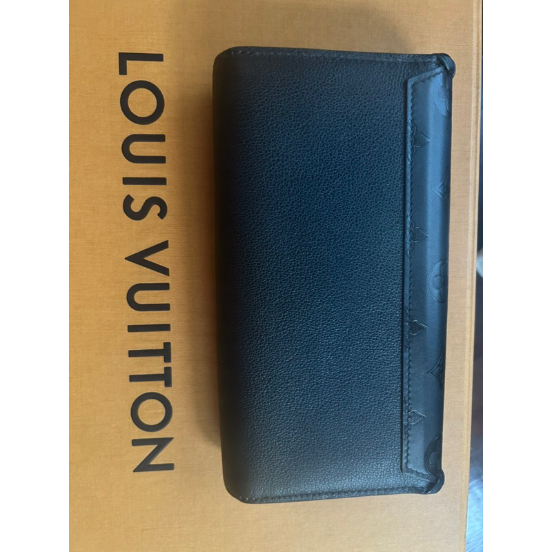 กระเป๋า-wallet-louis-vuitton-สีดำมือสองของแท้