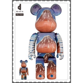 BE@RBRICK Katsushika Hokusai  (A Mild Breeze on a Fine Day) 100％ & 400％