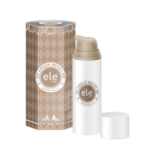 ครีมกันแดด ele tujaa® CC cream Ready Go SPF50 PA+++ (50g) รองพื้น คุมมัน กันแดด เนื้อซีซีครีม ไม่วอก ไม่มัน