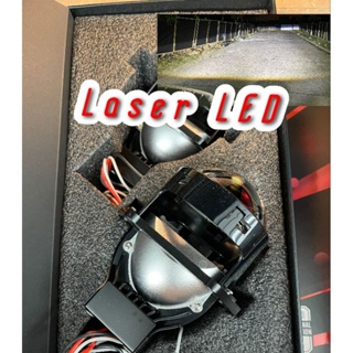 Laser LED Bi LED projector 65w RHD canbus โปรเจคเตอร์ ขนาด 3.0 นิ้ว(1 คู่)