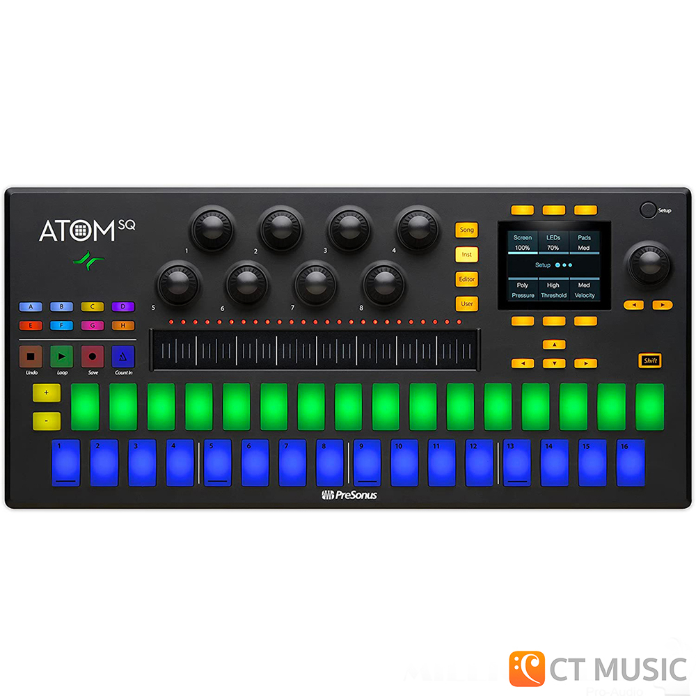 presonus-atom-sq-midi-มีดี้คอนโทรลเลอร์