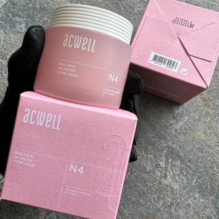 ของแท้ 💯%  / พร้อมส่ง ACWELL Real Aqua Balancing Glow Cream 50ml.