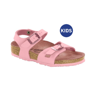 Birkenstock รองเท้าแตะรัดส้น เด็กผู้หญิง รุ่น Rio สี Rose - 1012570 (regular)
