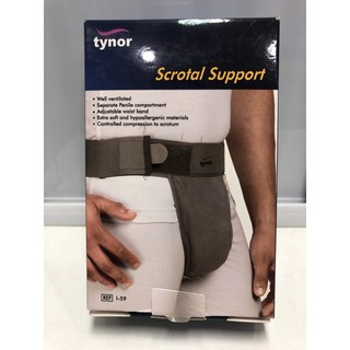 กางเกงในไส้เลื่อน พยุงถุงอัณฑะ Tynor scrotal support ให้การประคองที่ดี มีความยืดหยุ่นสูง รอบเอวสามารถปรับได้