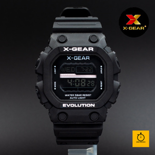 (สินค้าแท้ 100%) X - GEAR นาฬิกาข้อมือแนว SPORT ชาย ระบบ DIGITAL สายยางดำ กันนํ้า 100% ขนาด 53mm (พร้อมจัดส่งทันที)
