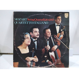 1LP Vinyl Records แผ่นเสียงไวนิล MOZART String Quartet K464,465 QUARTETTO ITALIANO  (J24D66)