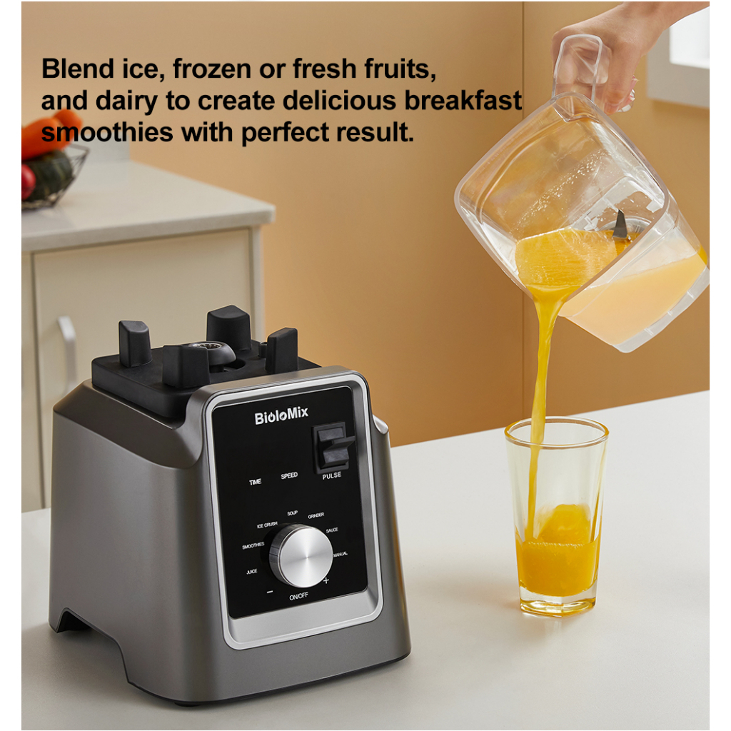 biolomix-เครื่องคั้นน้ำผลไม้-แก้วปั่นผลไม้-เครื่องปั่นครัว-fruit-food-blender-mixer-heavy-duty