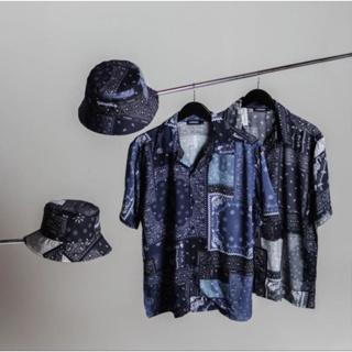 [ ขอลแท้ ] เสื้อเชิ้ตฮาวาย CARNIVAL® "Blue Paisley" Collection ของใหม่ พร้อมส่ง