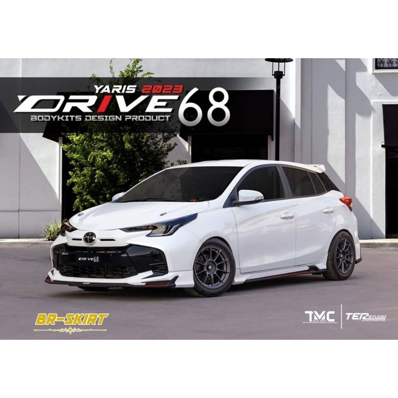 ชุดแต่งสเกิร์ต-yaris-2023-hatchback-drive68