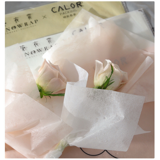 พร้อมส่ง-กระดาษสาห่อช่อดอกไม้สไตล์เกาหลี-กระดาษสีพาสเทล-แบบแผ่น