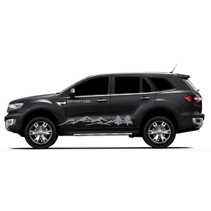 สติกเกอร์ลายภูเขา-สติกเกอร์ติดรถ-ford-everest-สามารถติดตั้งได้กับรถทุกรุ่น