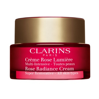 Clarins Rose Radiance Cream Super Restorative (All Skin Types, Instant Glow, Lifting, Replenishing) 50 ml