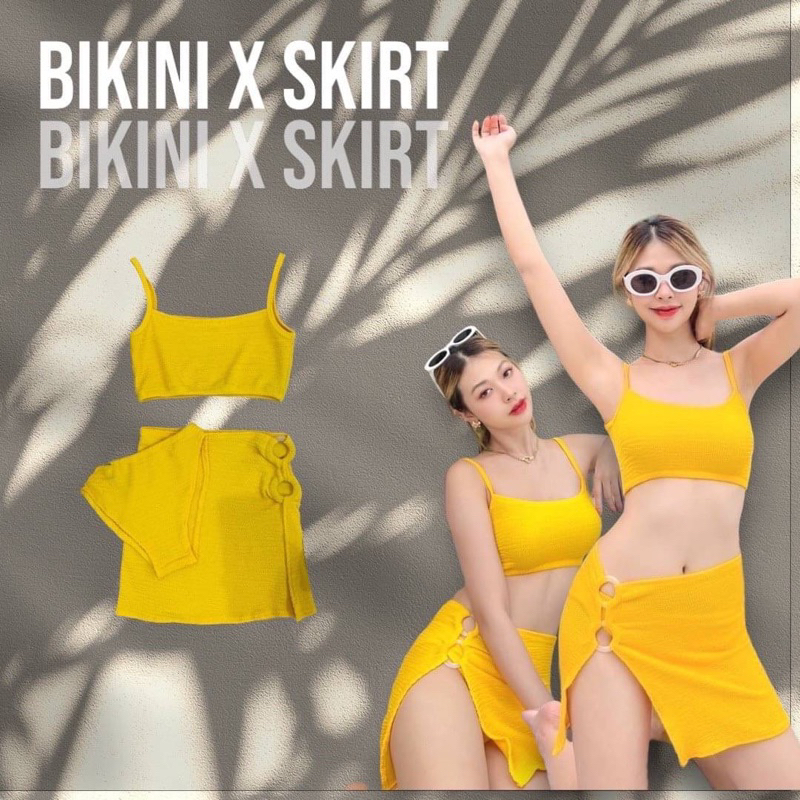 bikini-x-skirt-แซ่บเกินปุยมุ้ย-ชุดว่ายน้ำ-3-พร้อมกระโปรง-summer-นี้ต้องลุกเป็นไฟ-3-ชิ้น-จับใส่ได้หลาย