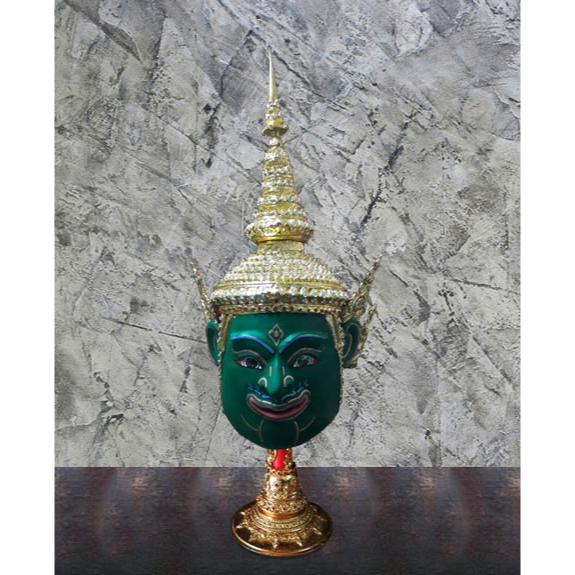 หัวโขน-รามเกียรติ์-ramayana-ban-ruk-rama-head-statue-พระราม-1-1-wearable