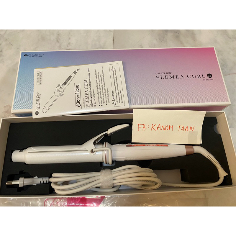 ショッピングモール ヘアアイロン ELEMEA CURL 32 CREAT ION 美品