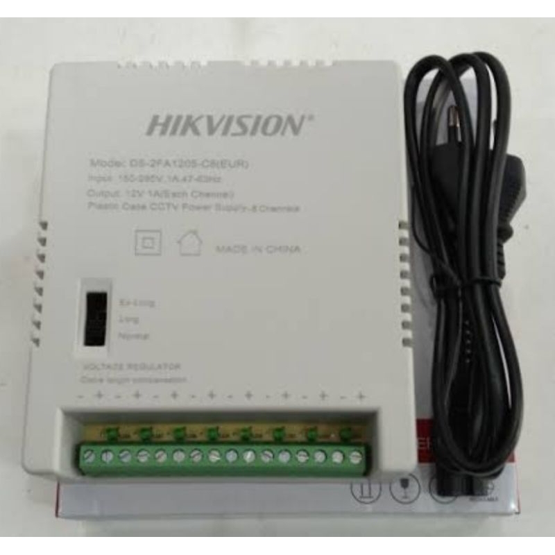 Hikvision Switching Power Supply 8Ports Shopee Thailand