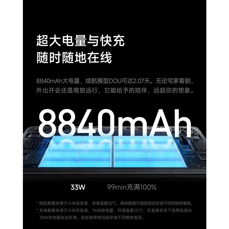 xiaomi-pad-6-snapdragon-870-หน้าจอ-2-8k-144hz-ส่งฟรี-แถมฟรีกระจกนิรภัย
