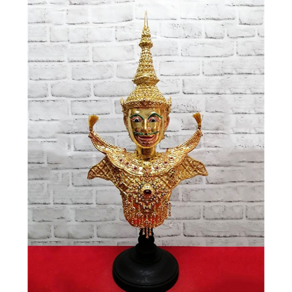 รูปปั้นครึ่งตัว-รามเกียรติ์-ramayana-ban-ruk-lakshmana-bust-statue-พระลักษณ์